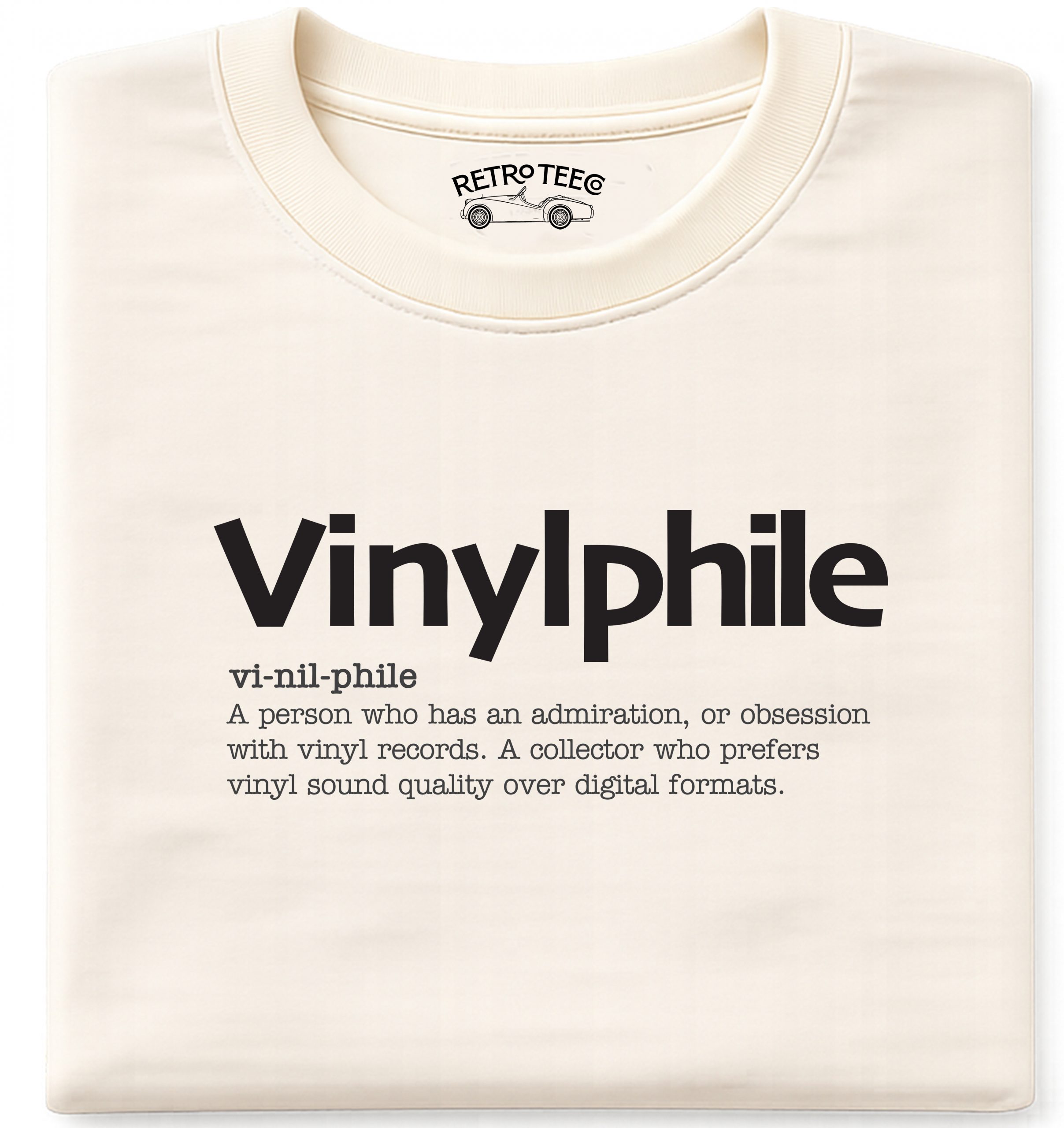 vinylphilenat Vinylphile | Record Collector Tee - Image 1