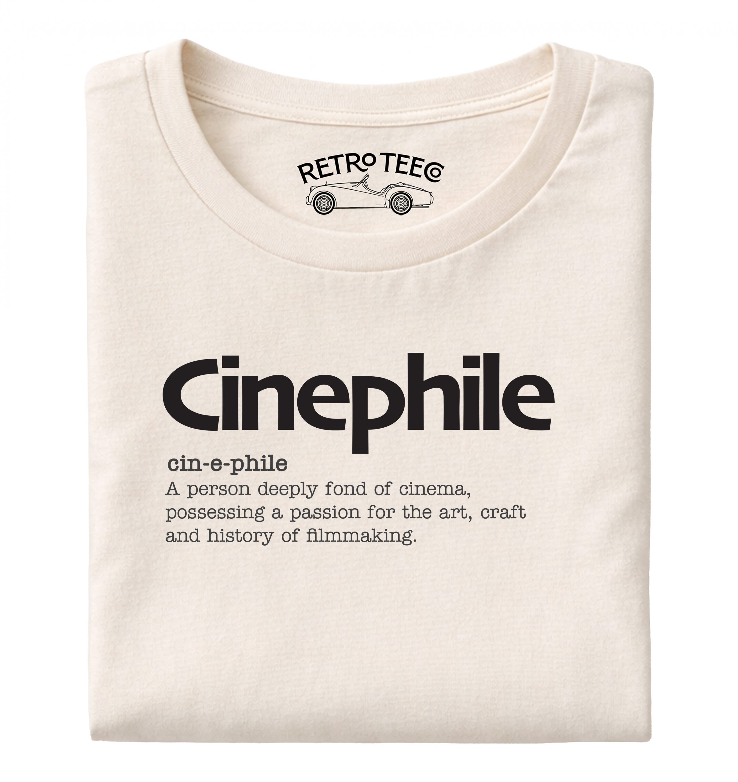 wmcinephilenat Cinephile | A Film Fanatic Tee - Image 1