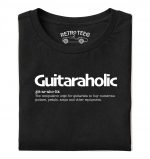 Guitaraholic | Guitar Lovers Tee - Image 2