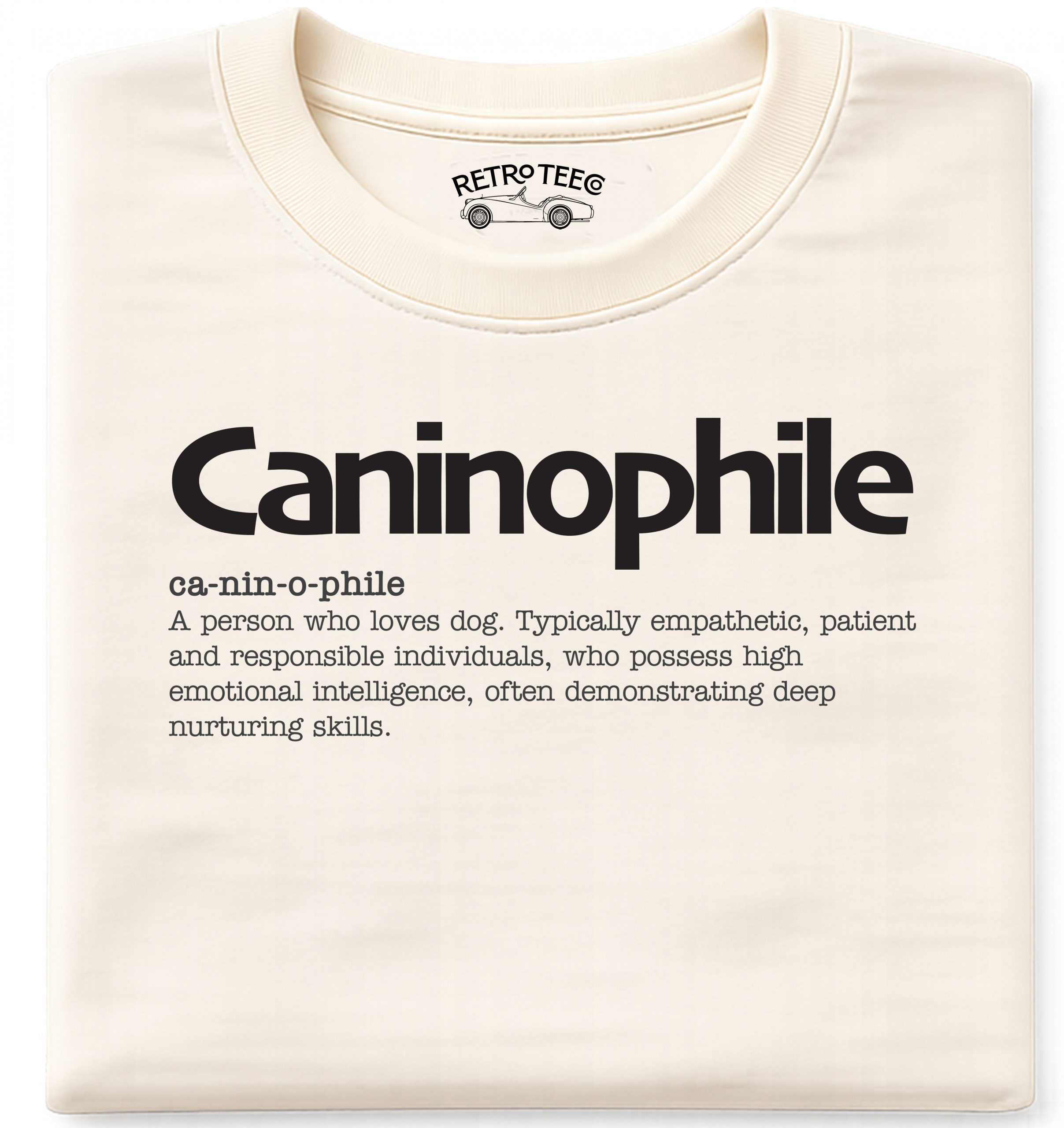 caninophilenat Caninophile | Dog Lovers Tee Shirt - Image 1
