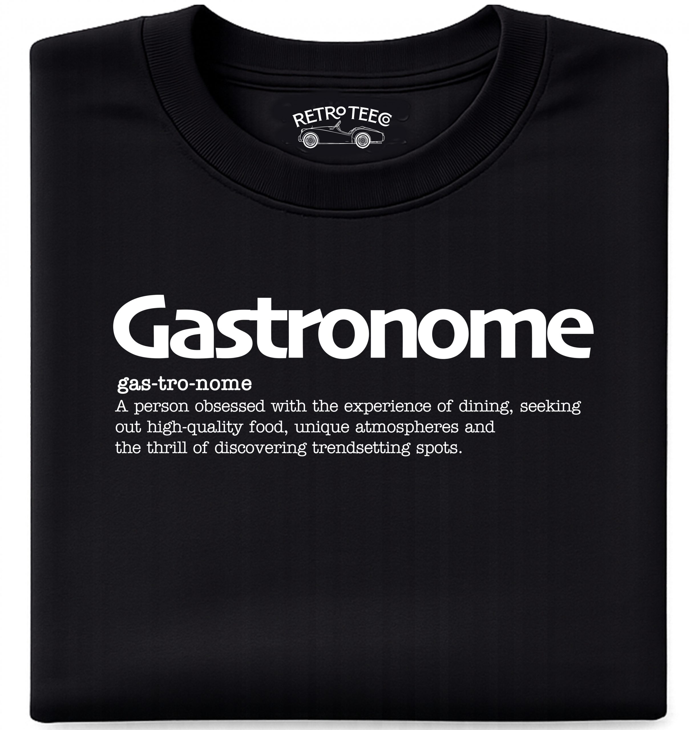 gastronomeblk Gastronome | A Foodie's Tee Shirt - Image 1