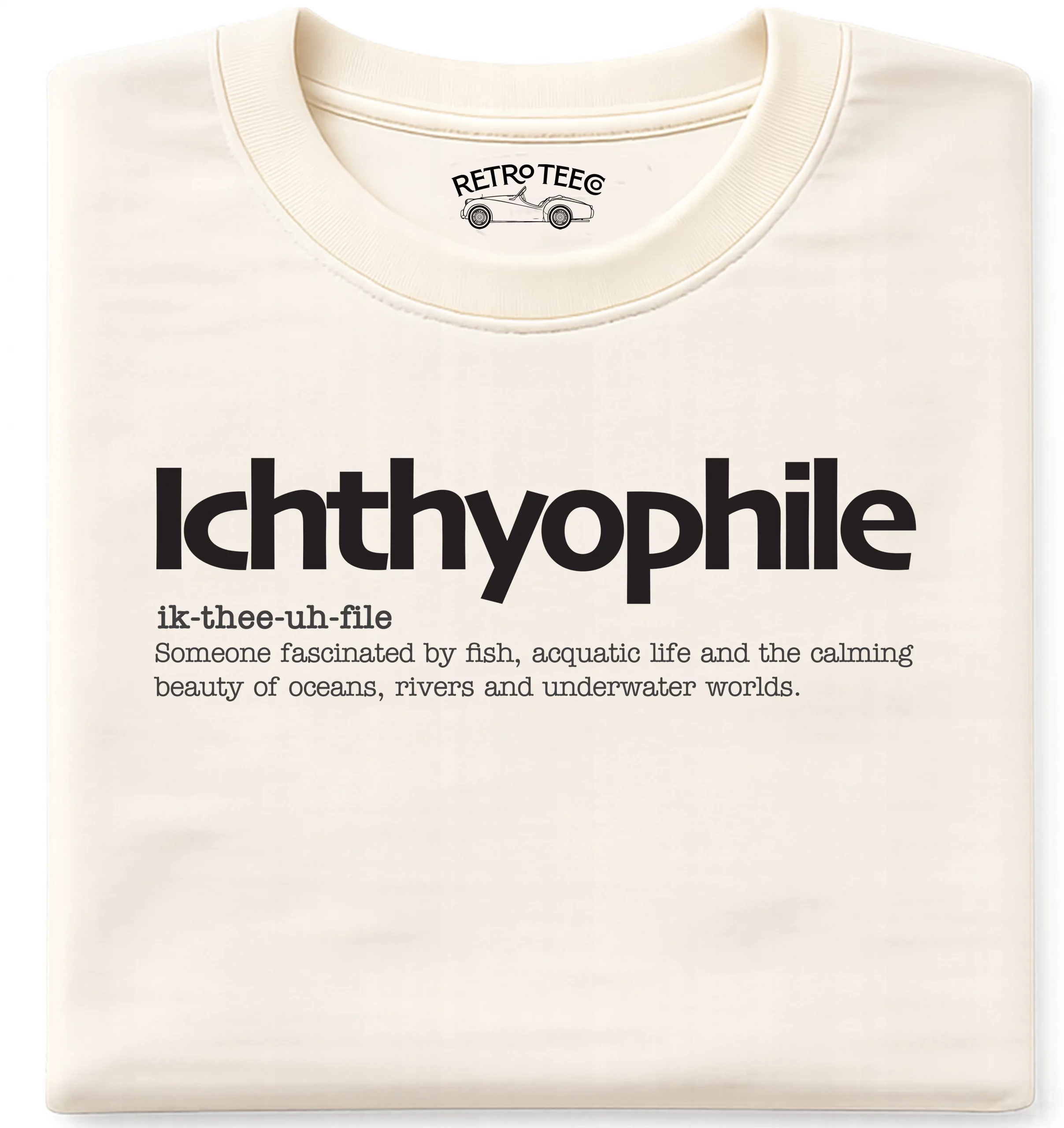 ich_RETRO TEE CO Ichthyophile | Admirer Of Aquatic Life Tee - Image 1