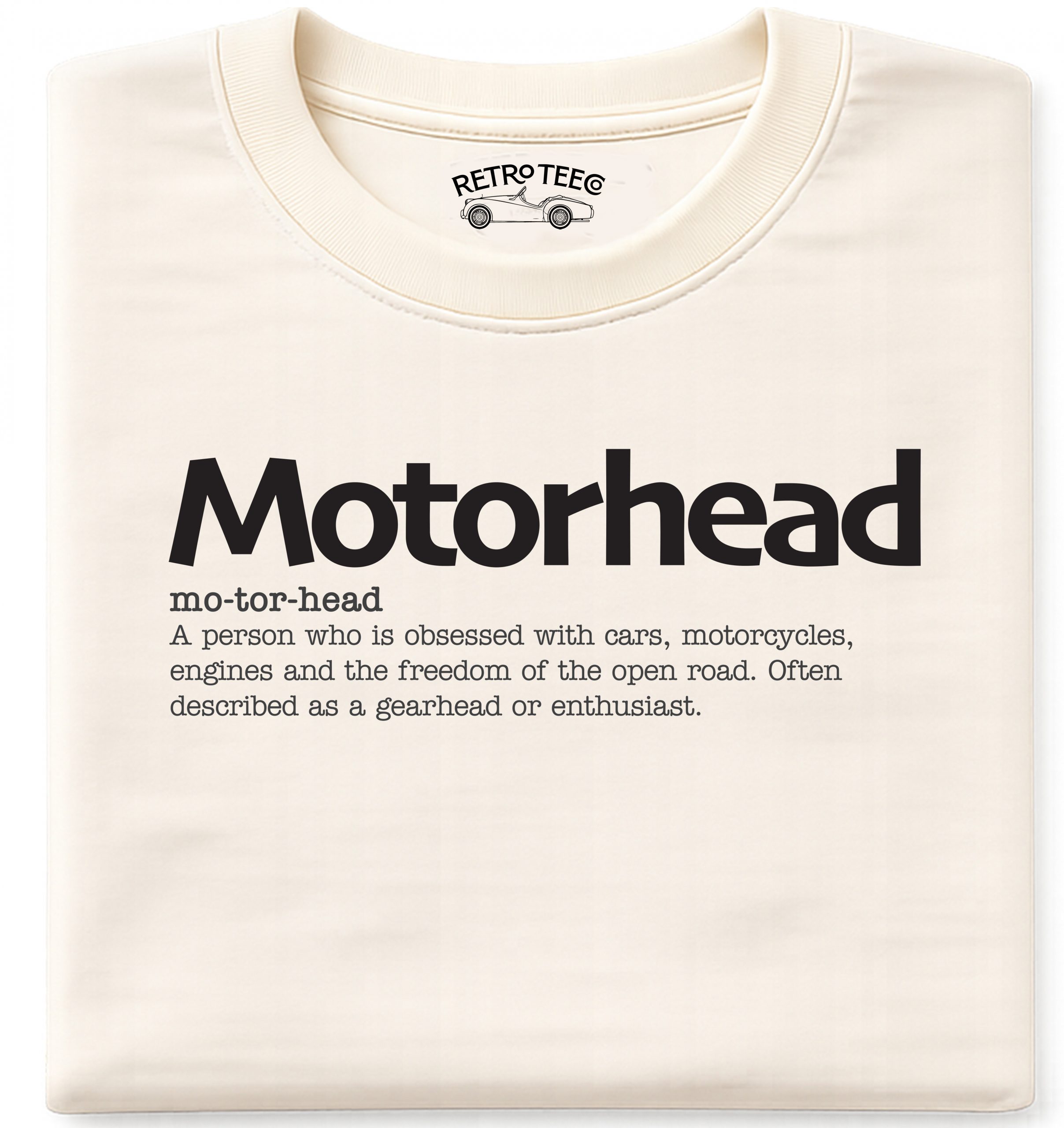 motorheadwht Motorhead | Car fanatic tee shirt - Image 1