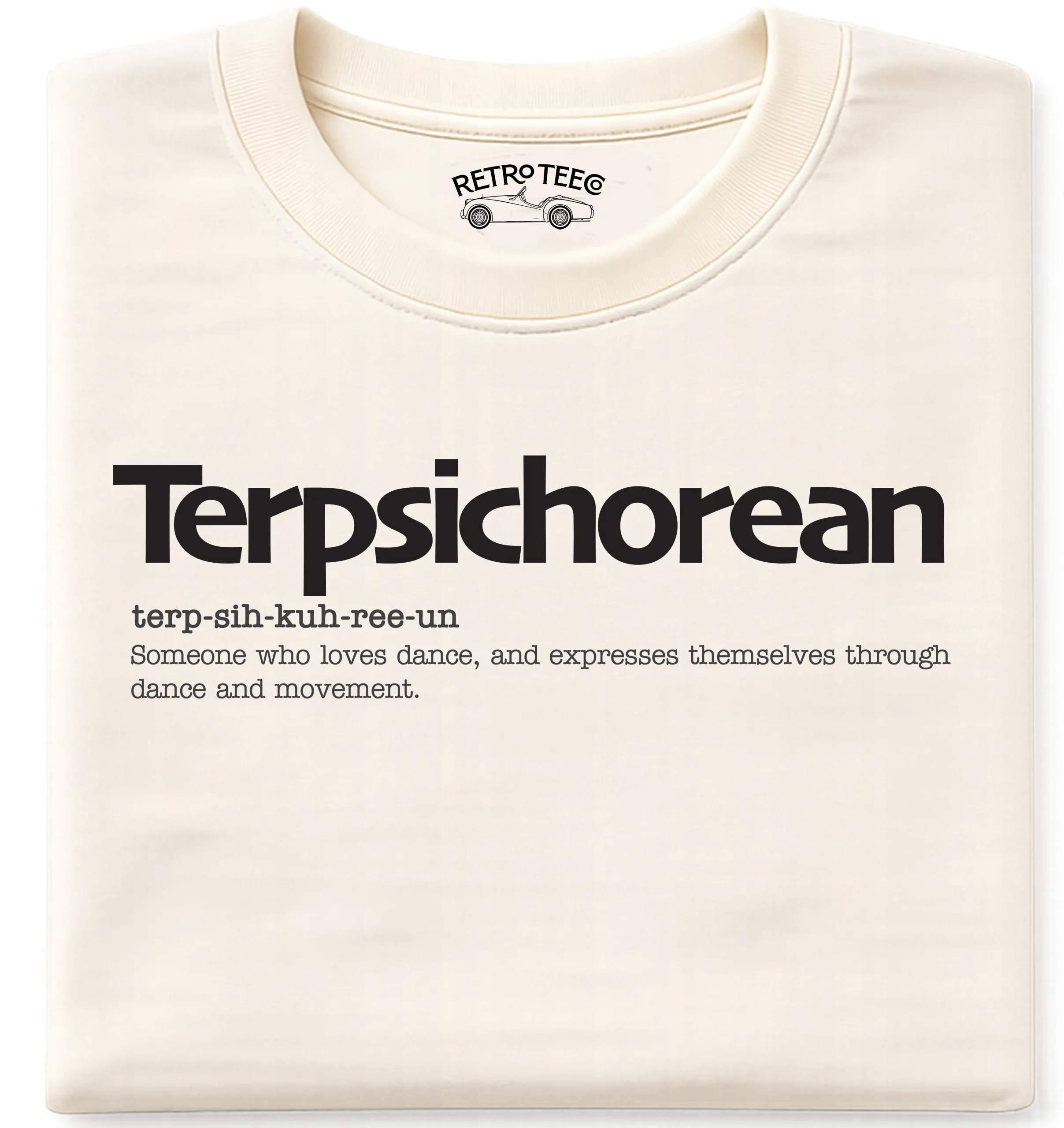 terp_RETRO TEE CO Terpsichorean | Passionate About Dance Tee - Image 1