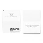 Javaphile | A Greeting Card For A Coffee Fanatic